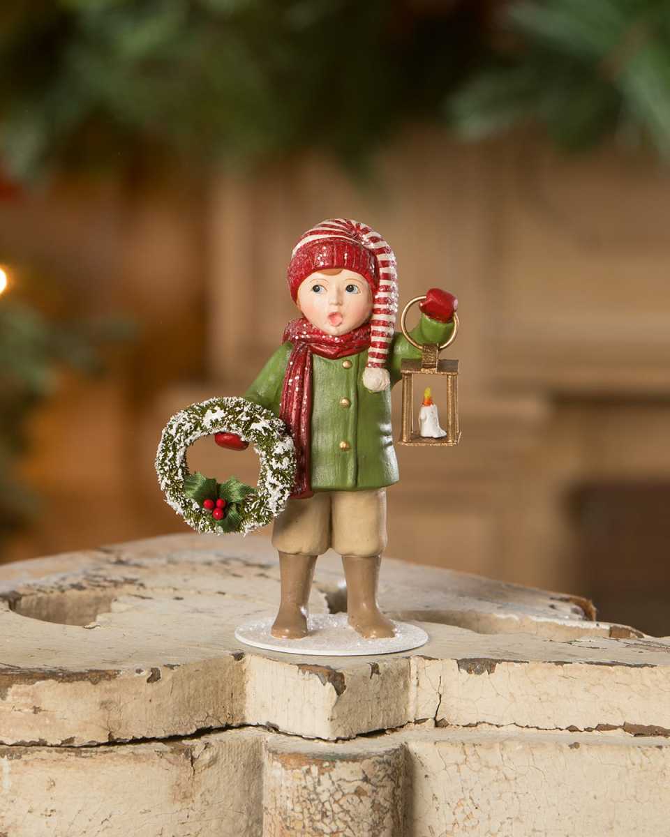 Christmas Caroling Louis With Lantern